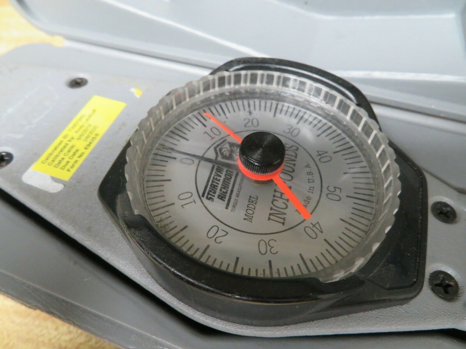 Sturtevant Richmont Model 50I 50 inch pound dial torque wrench OE6