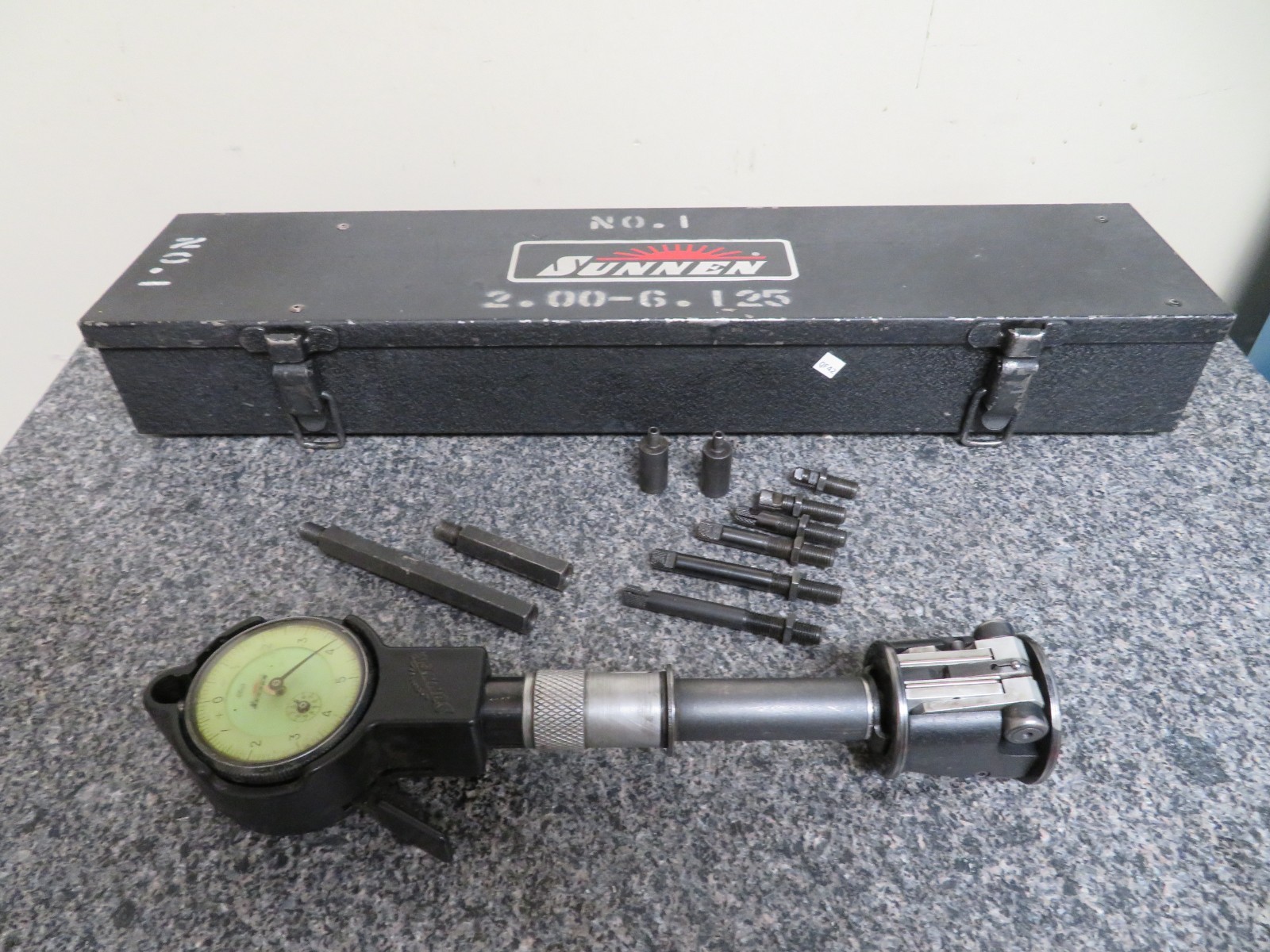 Sunnen Dial Bore Gage GR-2000 2 -12.125" /Depth 6"/.0001" (1-8 tips) - QF42