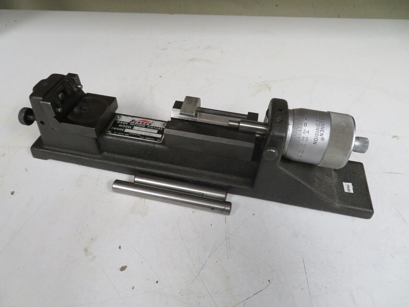 Sunnen model CF1126 26" Dial Bore Gauge Setting Fixture PS45