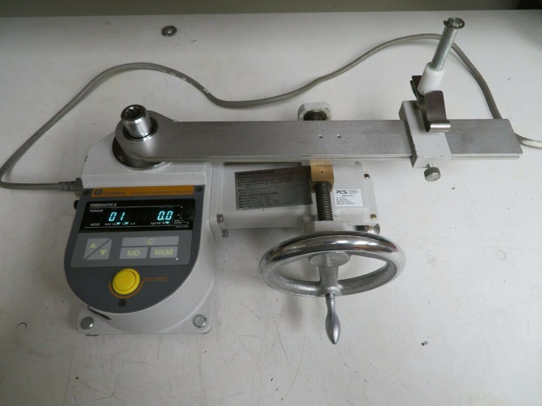 Tohnichi 1000DOTE2 Torque Wrench Tester Calibrator 1/2" Drive 1000 in