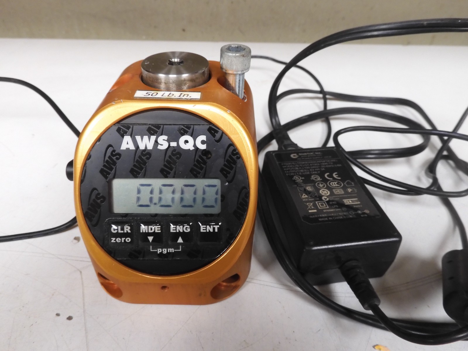 AWS-QC Torque Tester 50 in-lb - model TT-QC-50i-1/4 (1/4" Drive) - QJ64
