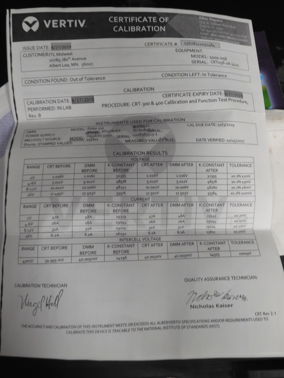 Alber Cellcorder - model CRT-400 Cell Resistance Tester w/ case - QF56 - Image 6