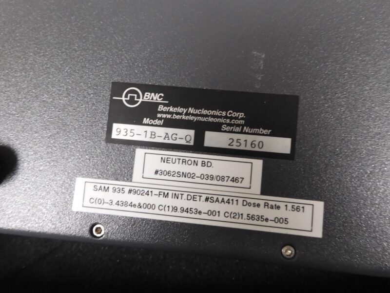 Berkeley Nucleonics Corp. - 935-1B-AG-Q - Surveillance & Measurement System PG50 - Image 5