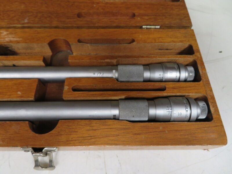 Brown Sharpe Bore Micrometer Intrimike .8 - 1.0; 1.2 - 1.4" .0002" PU58 - Image 4