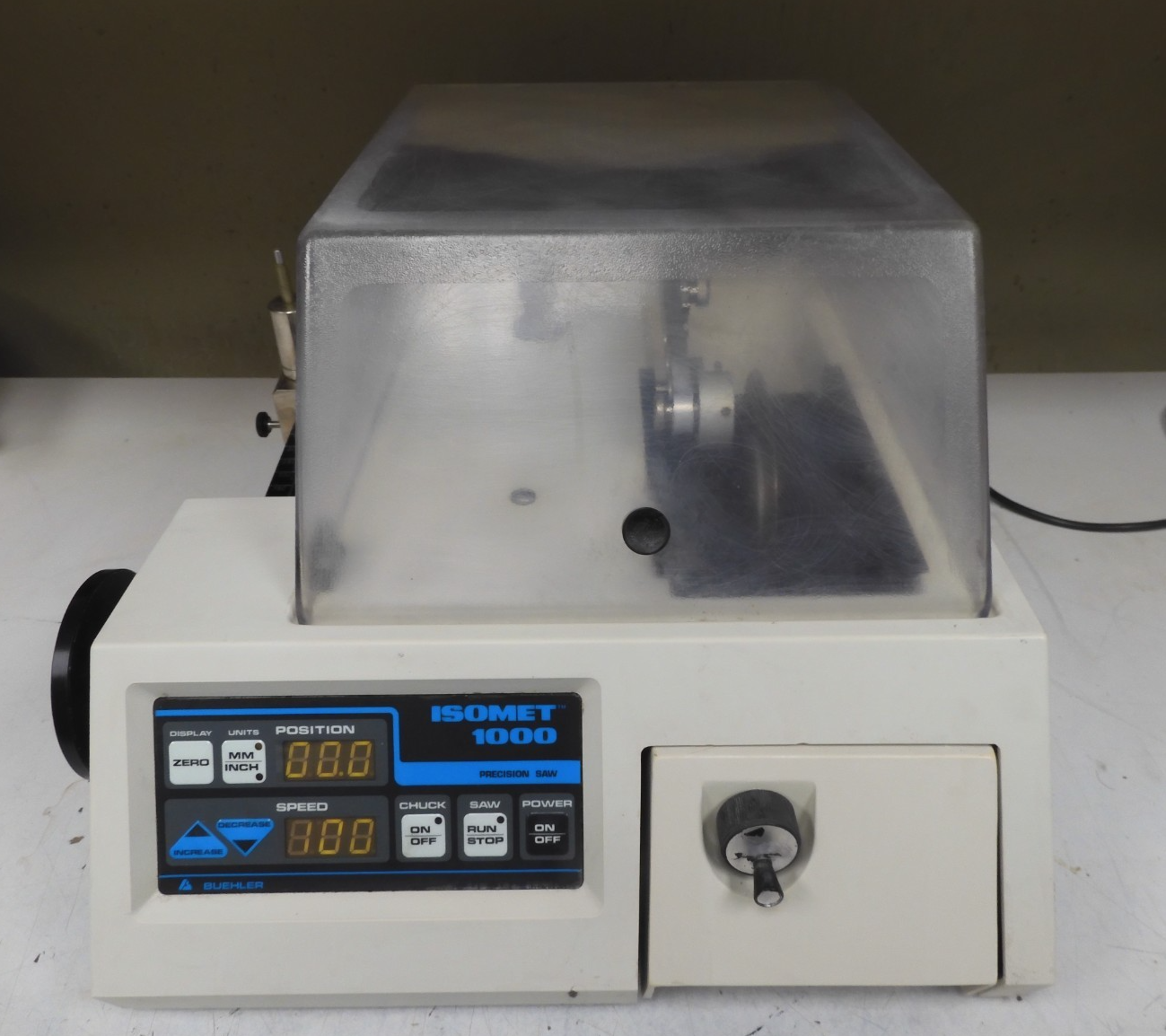 Buehler - model 11-2180- Isomet 1000 Metallurgical Precision Saw Cutter - QF26