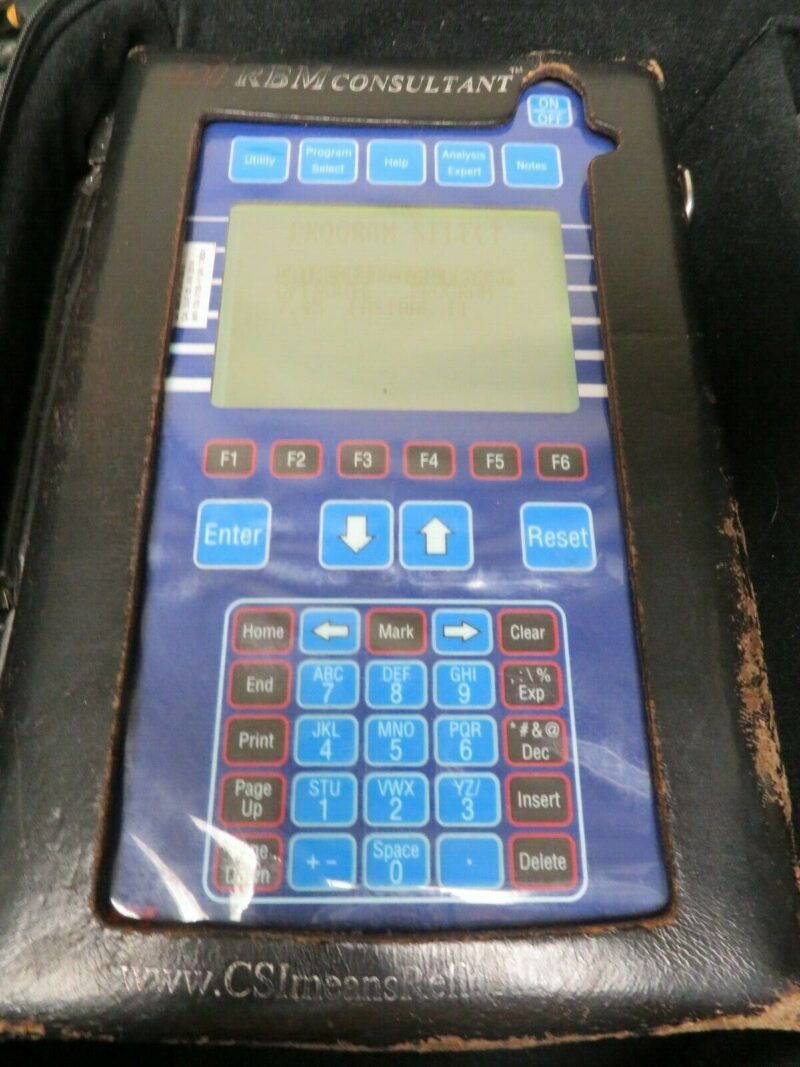 CSI Emerson RBM Consultant CSI 2120 Series Machinery Analyzer OV91 - Image 3