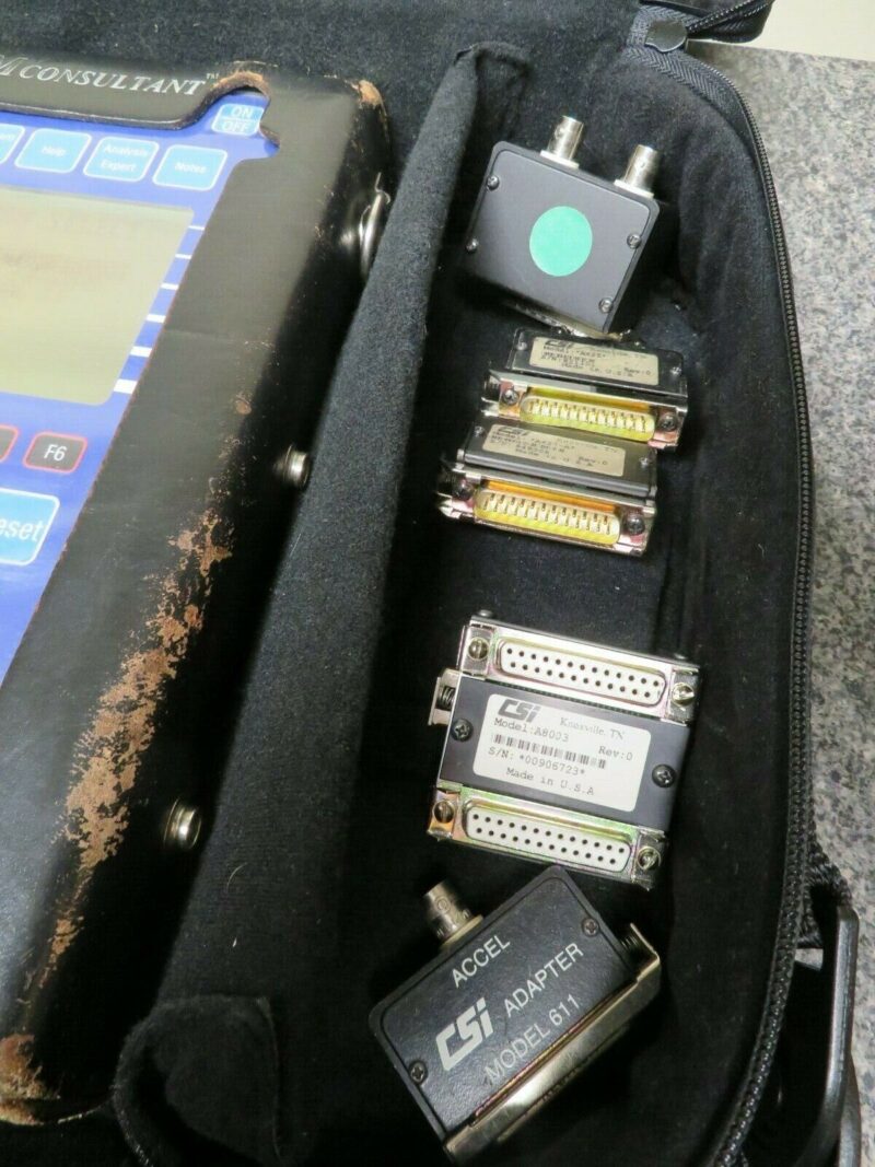 CSI Emerson RBM Consultant CSI 2120 Series Machinery Analyzer OV91 - Image 5
