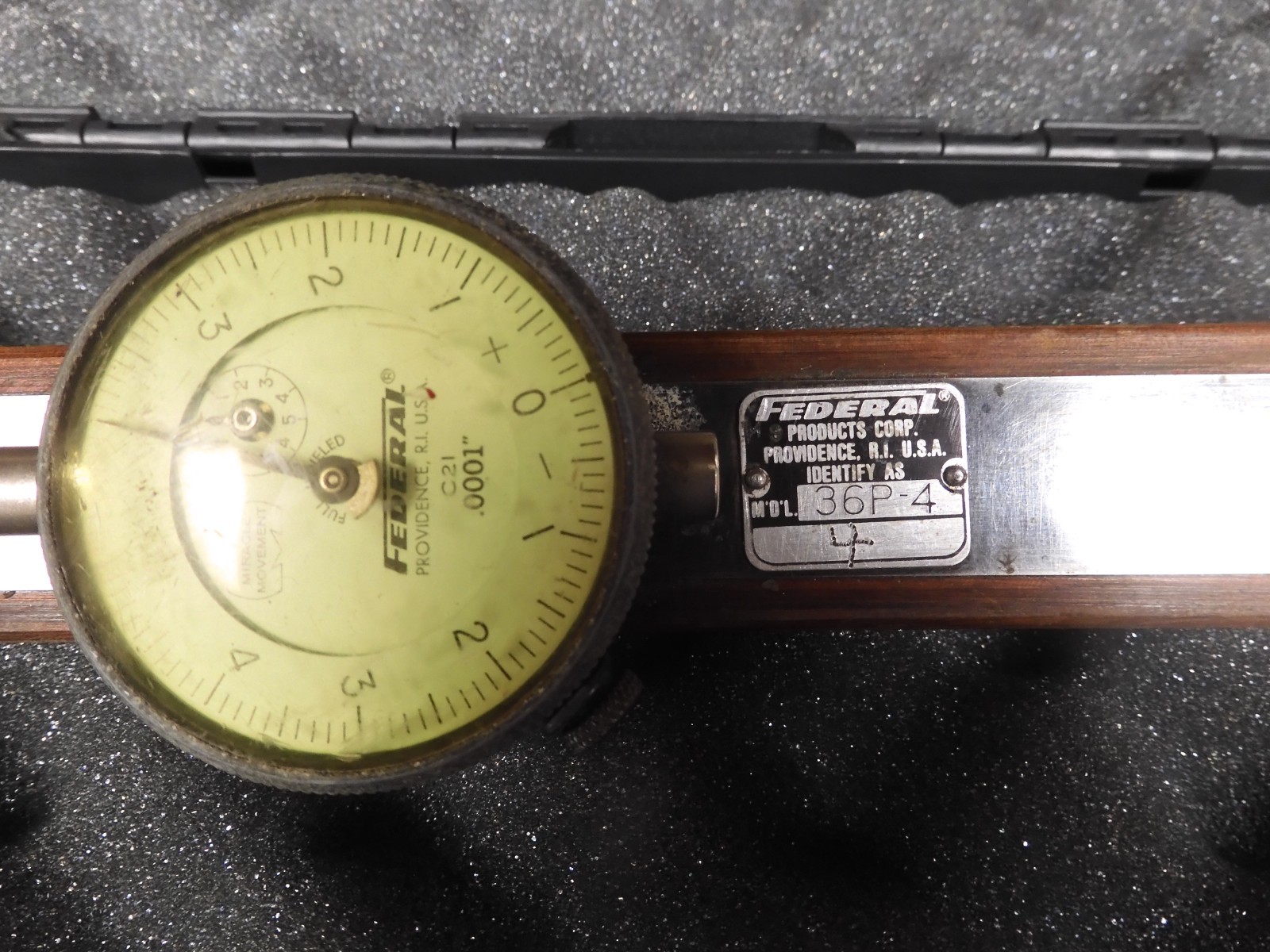 Federal Gage - Model 36P - Shallow Diameter Gage 1-8"/.0001" - QK48 - Image 3