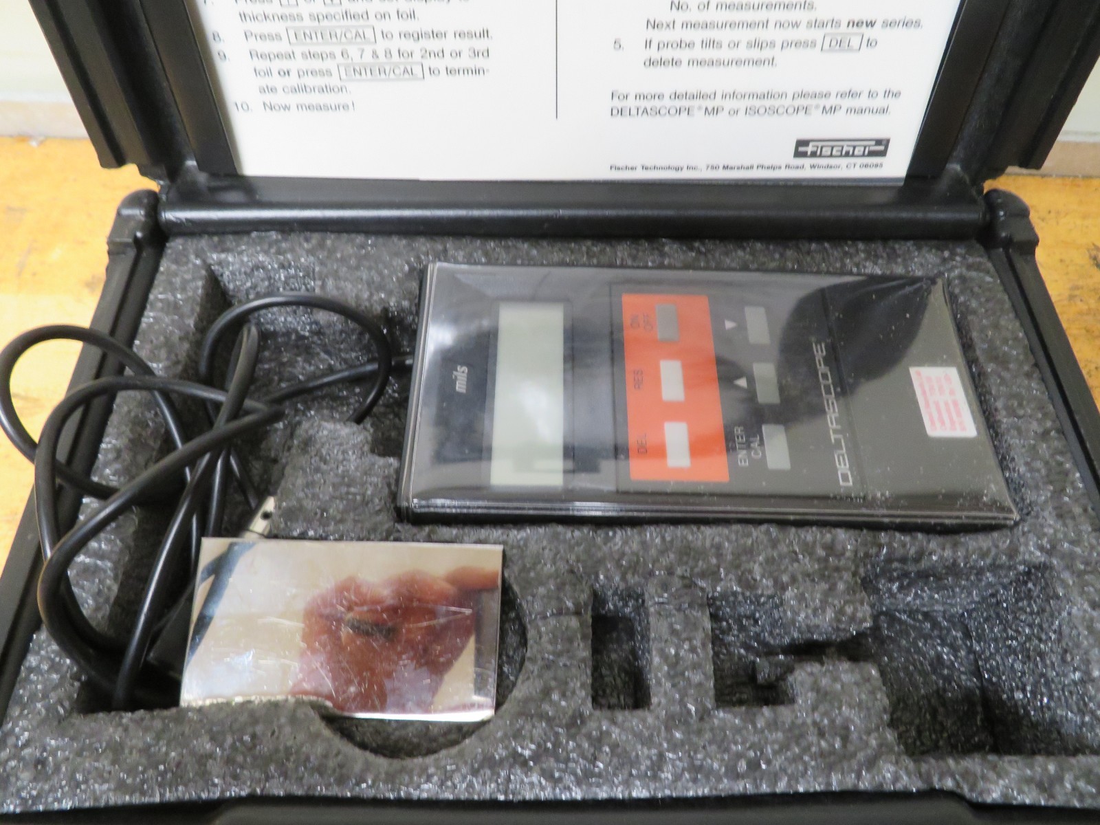 Fischer Deltascope MP2 w/ Probe, Standard Case QH20 - Image 6