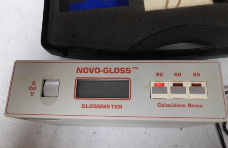 Gardco Glossmeter Novo-Gloss Novogloss 20-60-85° - PY70 - Image 6
