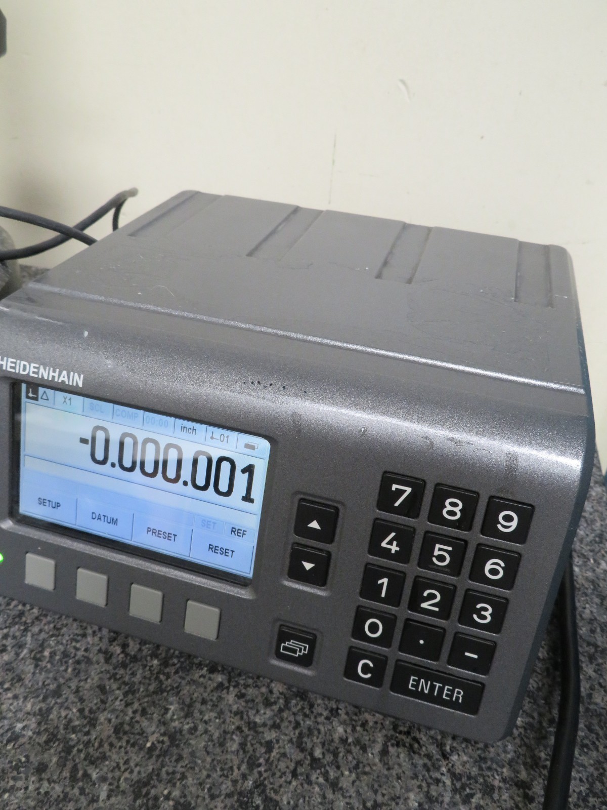 Heidenhain-Metro 25mm 1" .000001" Precision Digital Measuring System QJ7 - Image 4