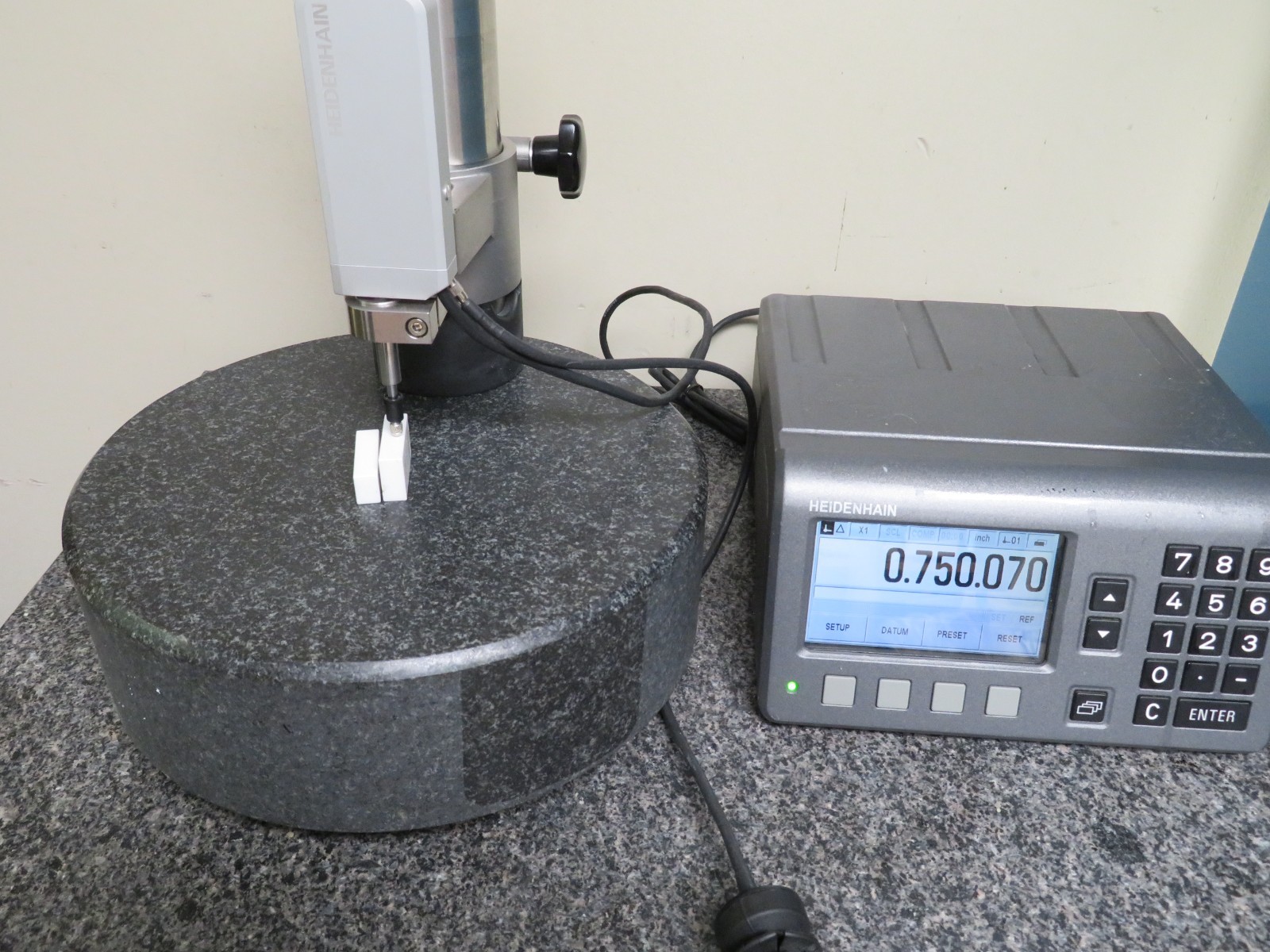 Heidenhain-Metro 25mm 1" .000001" Precision Digital Measuring System QJ7 - Image 5