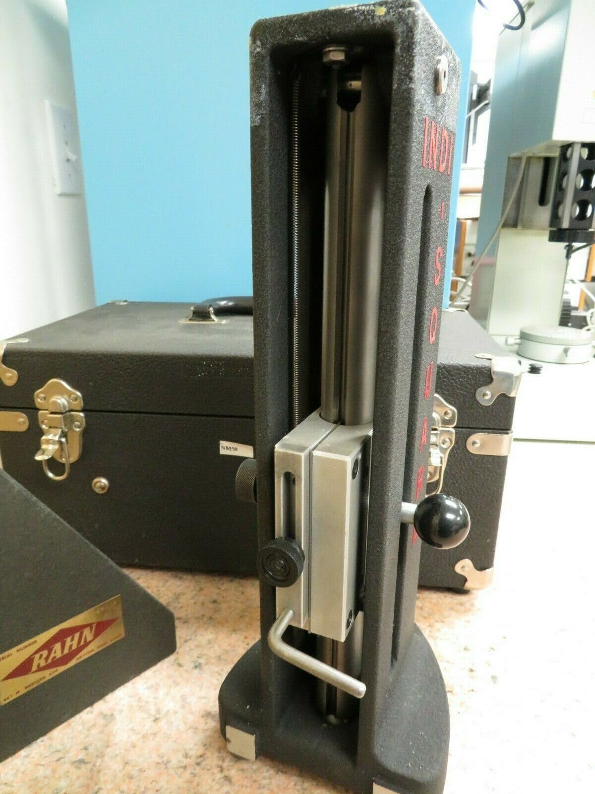 IndiSquare Model 8X Travel Square Squareness Tester Granite Master