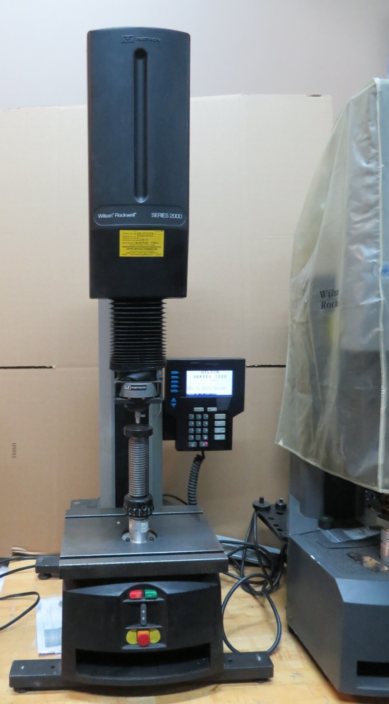 Instron Wilson 2000 Digital Regular Superficial Rockwell Hardness Tester Cal'd