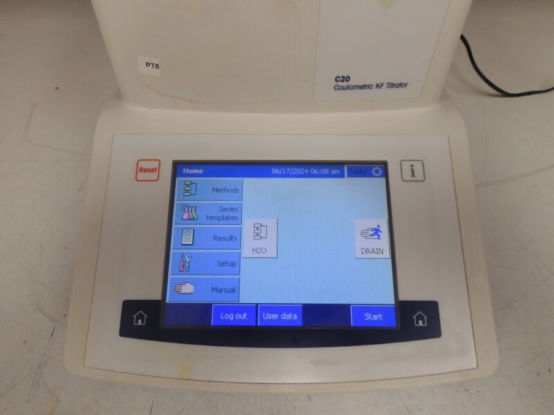 Mettler Toledo C20 Coulometric KF Compact Titrator - PT8 - Image 3