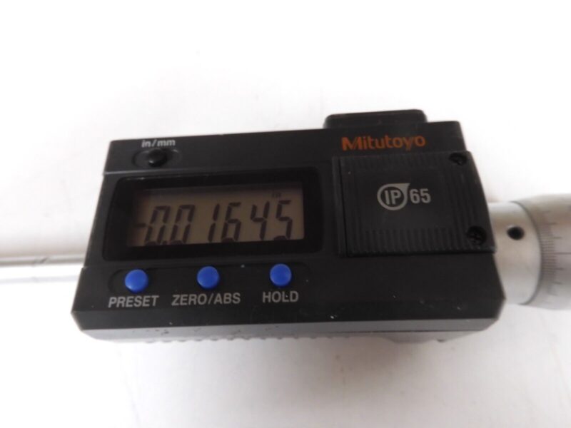 Mitutoyo 468 .35-.425"/.00005" HTD Digimatic Holtest Internal Micrometer - PT51 - Image 3