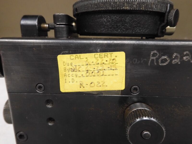 Precision Gage Vari-Roll - 9 3/4"/.0001" - Gear Measuring System Tester - PX77 - Image 8