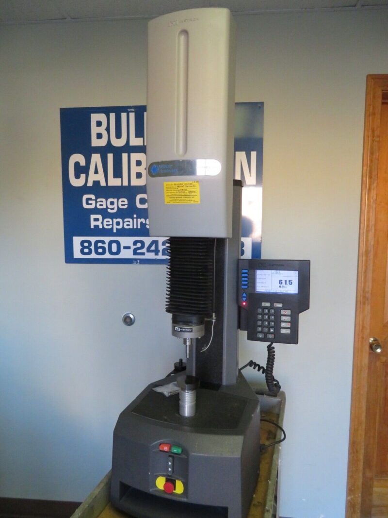 Reichert Wilson Hardness Tester RB2000T Calibrated Reg/Superficial Rockwell