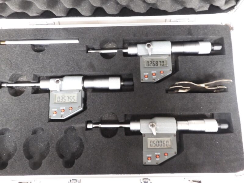 SPI Electronic Inside Micrometer: .275-.50"/.00005" (English/Metric) IP65 - PT44 - Image 3