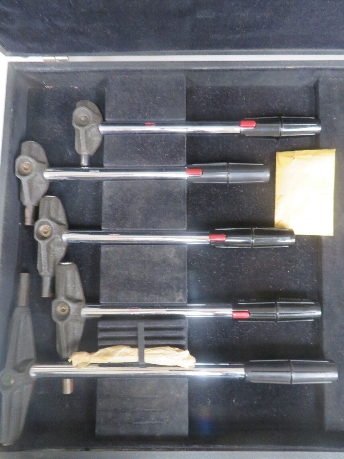 SWISS 20150mm TECHNICA AG OPTOMIKE OPTICAL BORE GAGE SET Metric