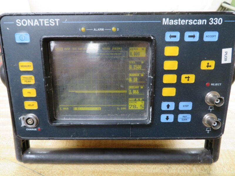 Sonatest Masterscan 330 Ultrasonic Flaw Detector PU27 - Image 3