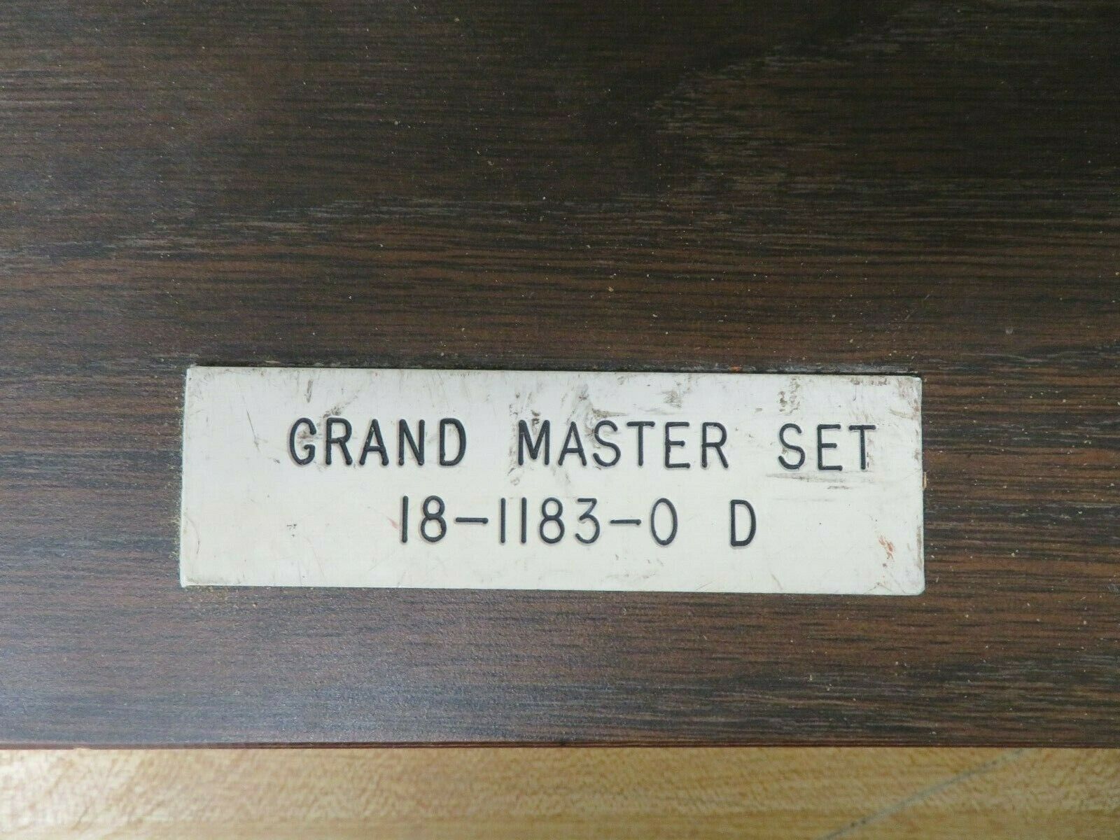 Starrett/Mixed Large/Long Gage Block Set 125500mm (Grand Master Set