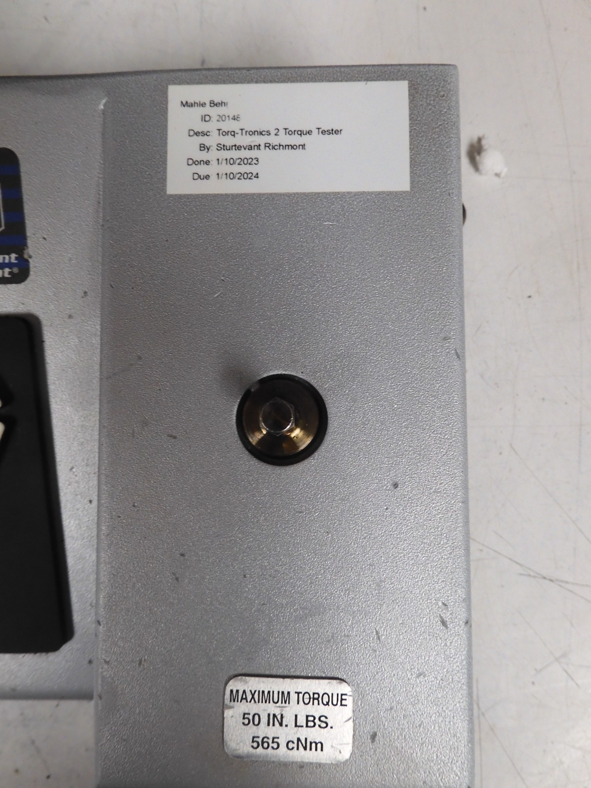 Sturtevant Richmont - Torq-Tronics 2 Torque Calibration System (50" LB) - QJ61 - Image 4