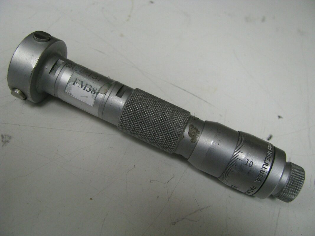 Tesa 1.2 1.4" .0002" Depth Intrimik Bore Micrometer FM38 Bullseye