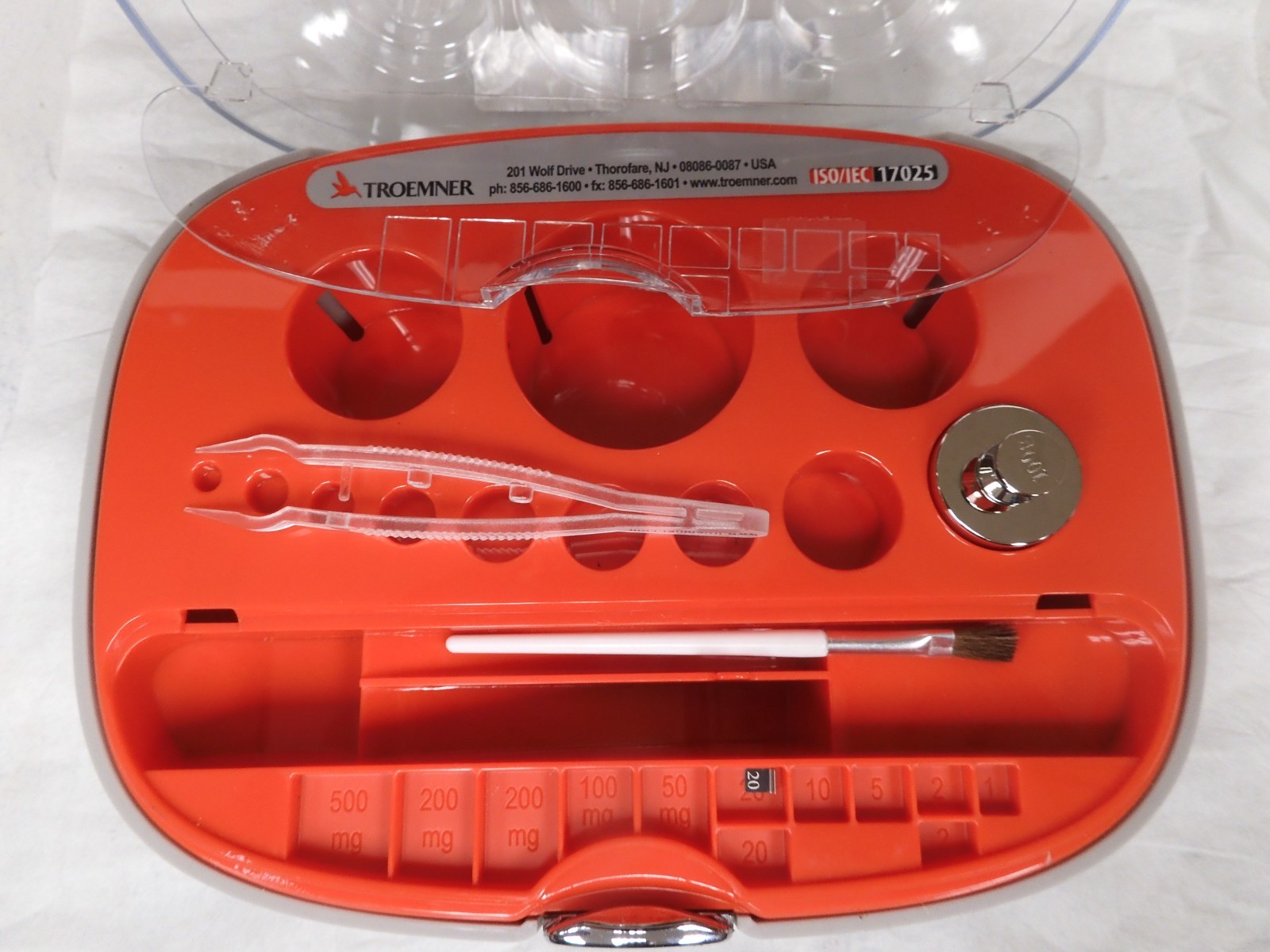 Troemner - 2 piece, Class 1 - 100 G/20 G Mass Weights - Calibration Grade - QJ19