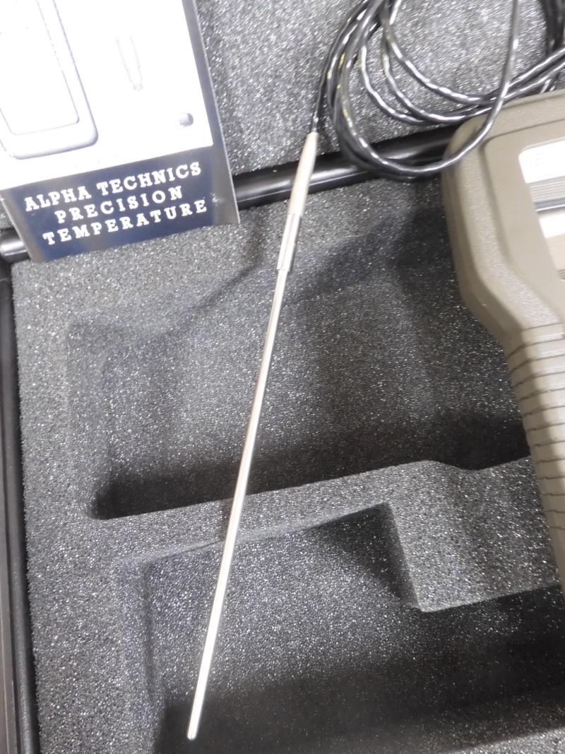 Alpha Technics - model 4500 Series Precision Thermometer w/ SP-642 probe - QA32 - Image 5