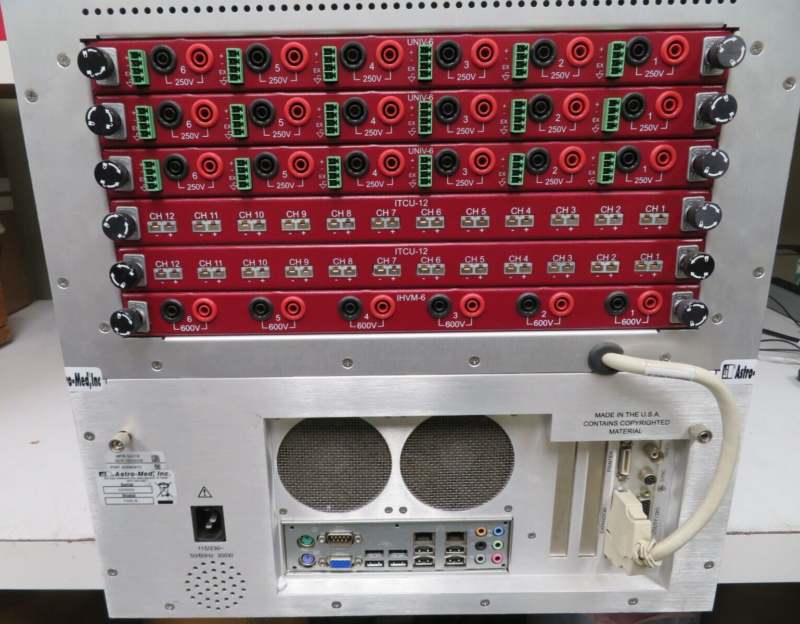 Astro-Med TMX-R Multi-Channel High Speed Data Acquisition Recorder Option - PZ53 - Image 4