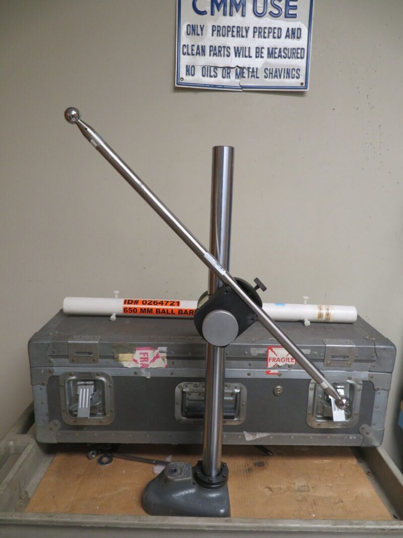 Bal-tec CMM 650 Ball Bar CMM Qualification Calibration Tool PX33