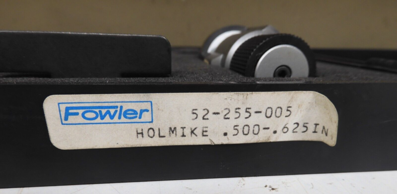 Bowers Intrimik/Bore/Holemike Micrometer w/ set ring - .5-.625"/.00025" - PU79 - Image 4