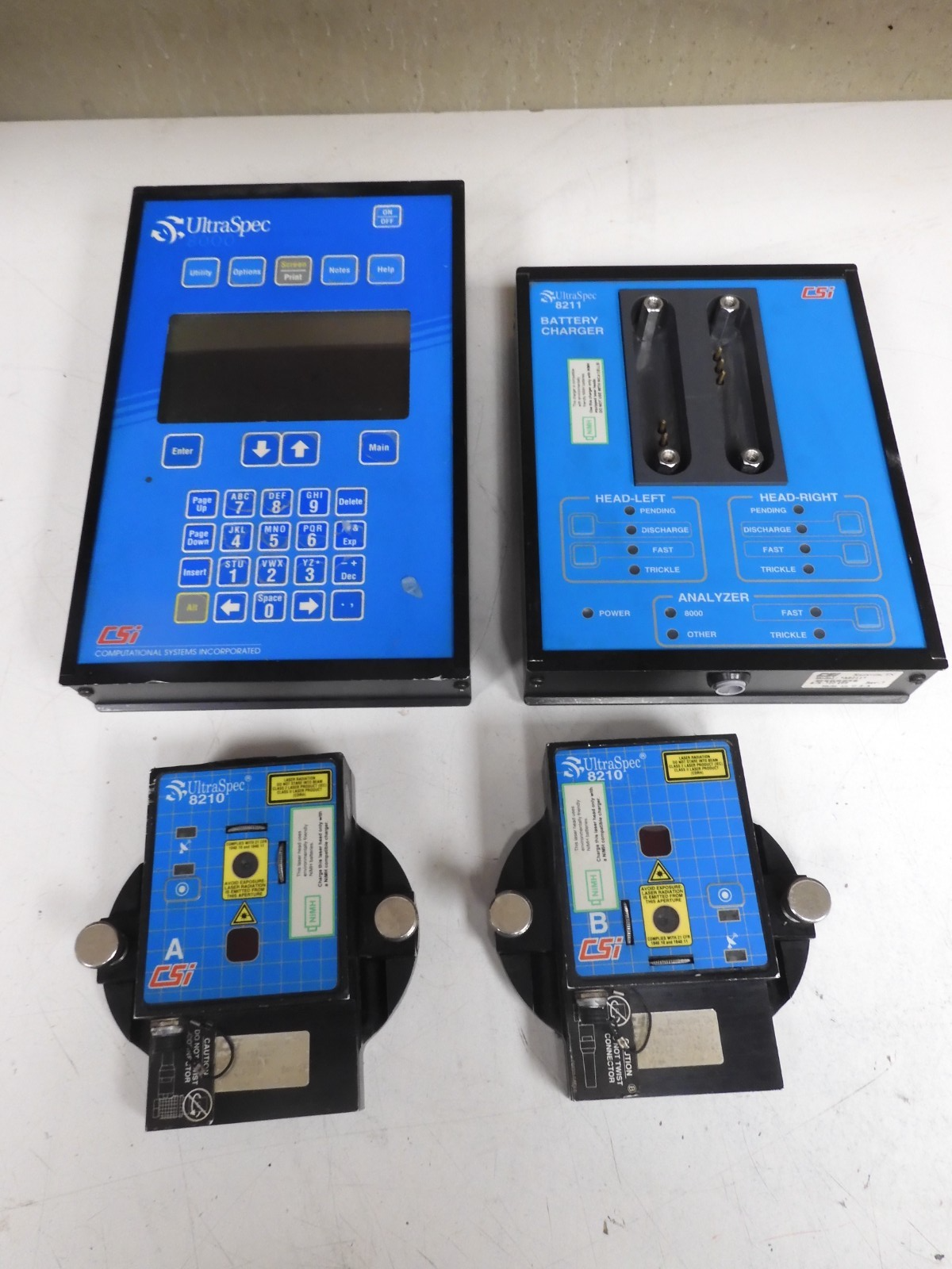 CSI Emerson - 8000 - Ultraspec Laser Alignment System Parts - Untested - QG39