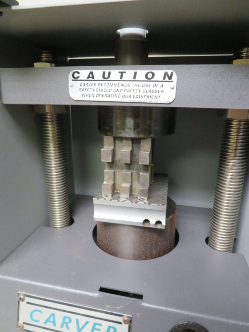 Carver 4350.L 12 Ton Bench Top Laboratory Pellet Press PV65 - Image 5