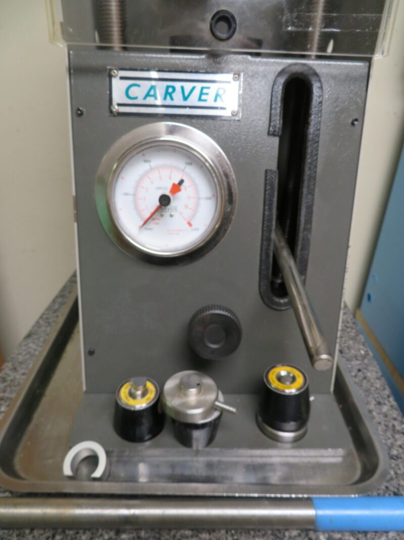 Carver 4350.L 12 Ton Bench Top Laboratory Pellet Press PV67 - Image 3
