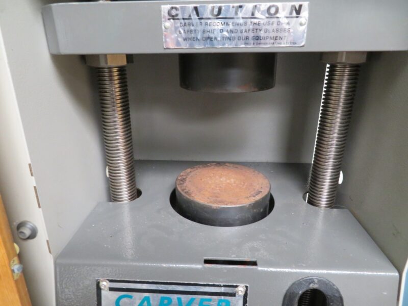 Carver 4350.L 12 Ton Bench Top Laboratory Pellet Press PV67 - Image 5