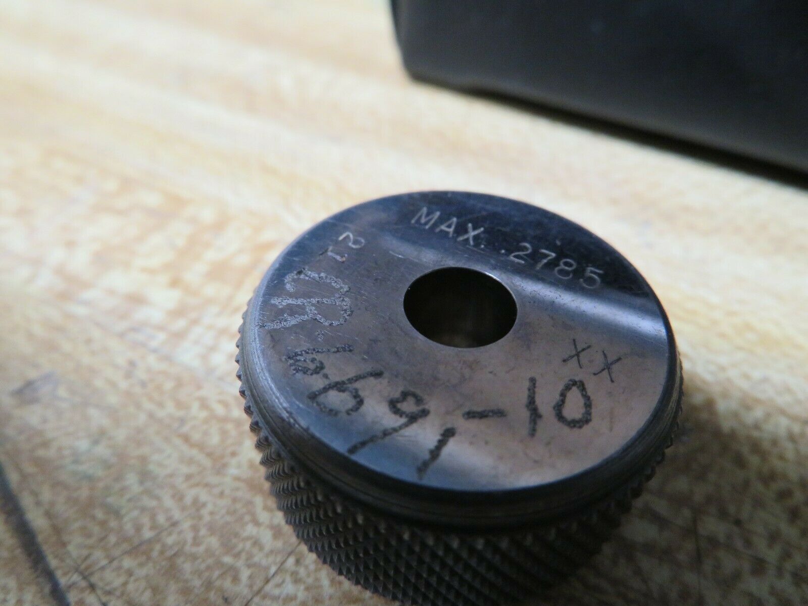 Diatest Split Anvil Bore Gage Blind hole .001mm 6.5 7.5mm w/ Ring