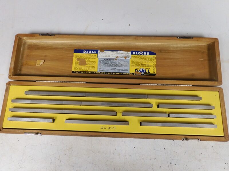 Do-All Rectangular, grade A, 13-piece Gage Block Set - Please read Sizing - QA25 - Image 3