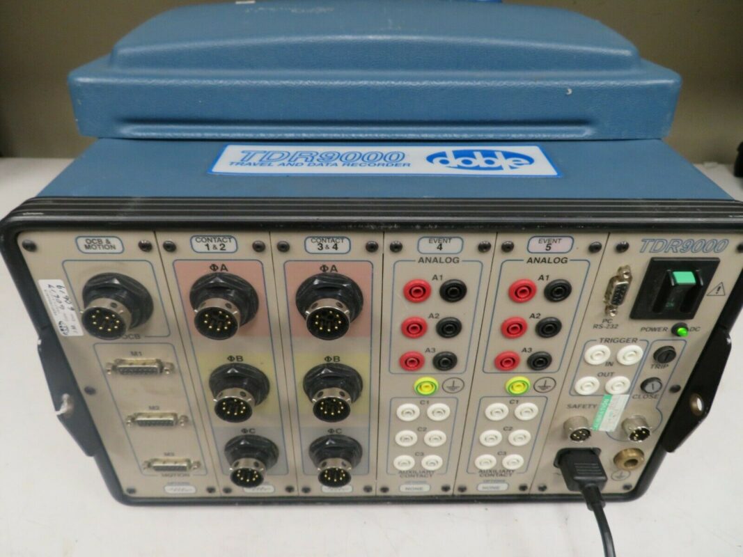 Doble TDR9000 Circuit Breaker Test System w/ T/C Current Option NM29