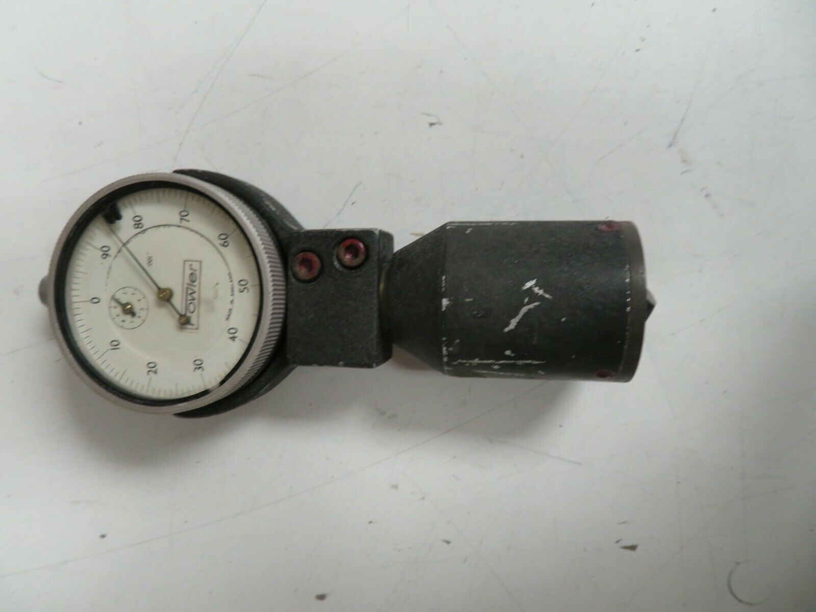 Fowler .001" Dial Chamfer Gage OD34 Bullseye Calibration