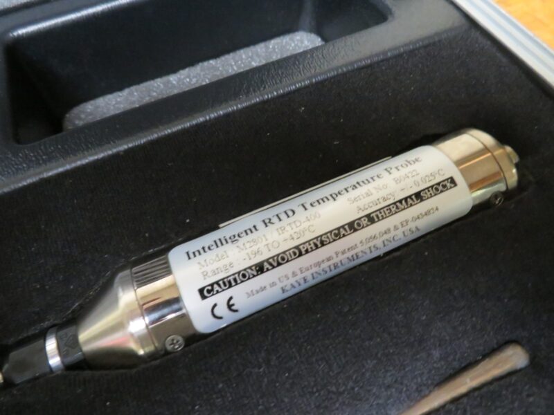 GE Kaye Instruments Intelligent RTD Temperature Probe M2801/IRTD-400 QTY 2 QB5 - Image 7