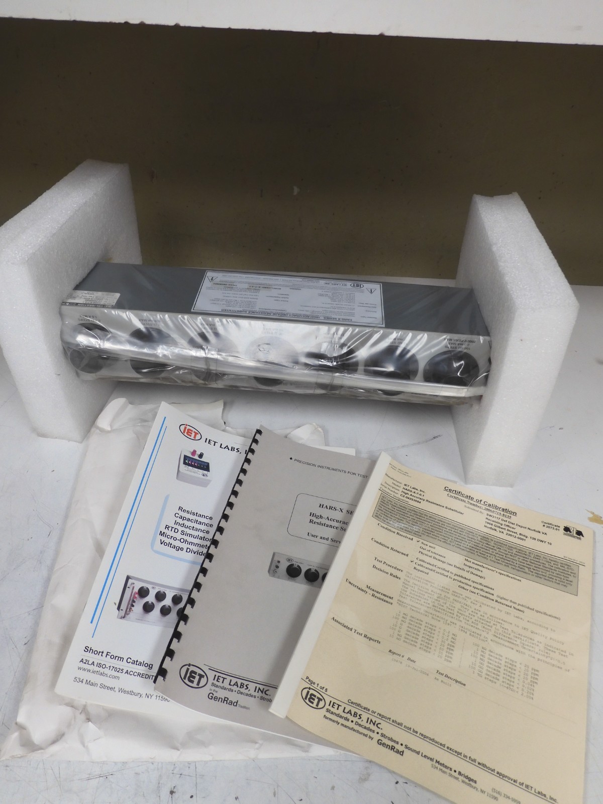 IET - Mdl HARS-X-7-0.1 - 1Ω High Accuracy Decade Resistance Substituter - QJ35