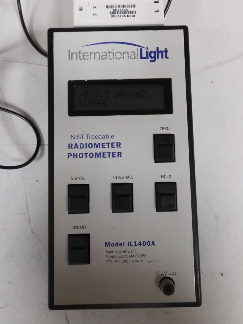International Light - model IL1400A - Radiometer Photometer with Detector - QA5 - Image 3