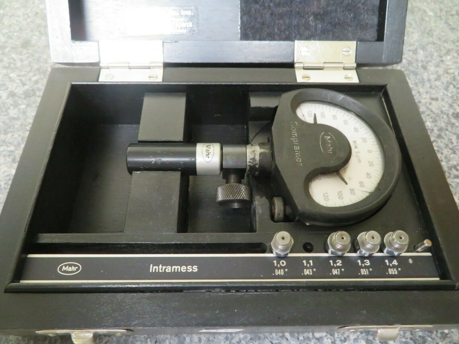 Mahr Marameter 844k Self Centering Bore Gage 1.0 1.4mm NU55 Bullseye