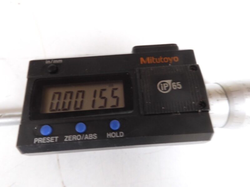 Mitutoyo 468 .35-.425"/.00005" HTD Digimatic Holtest Internal Micrometer - PT52 - Image 3