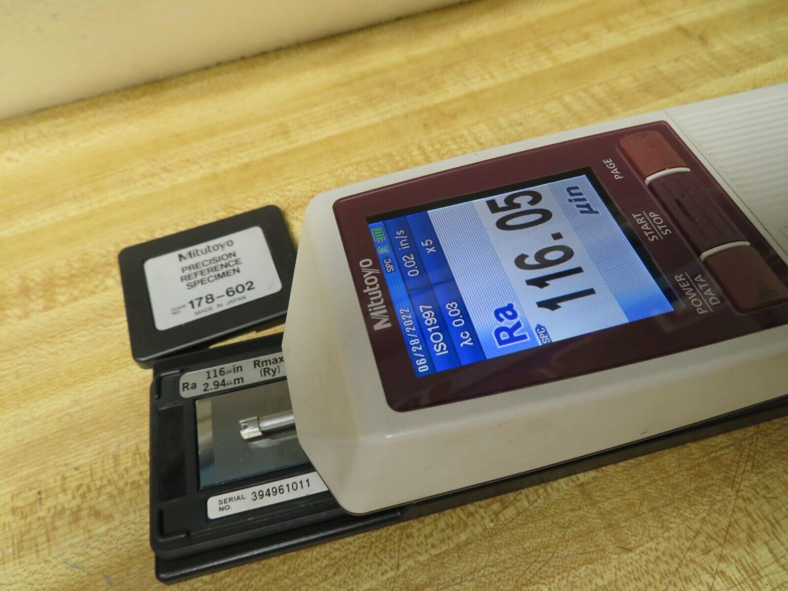 Mitutoyo SJ210 Profilometer Surface Finish Surftest OX27 Bullseye