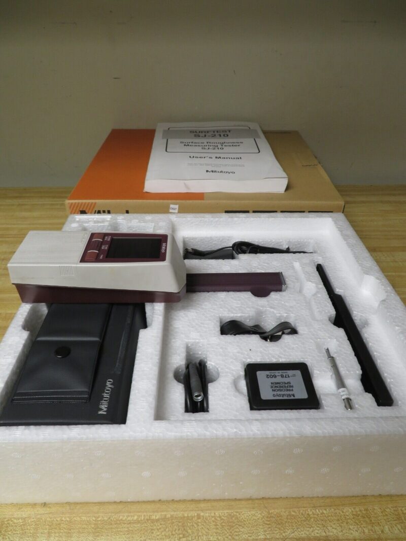 Mitutoyo SJ210 Profilometer Surface Finish Surftest OX27 Bullseye