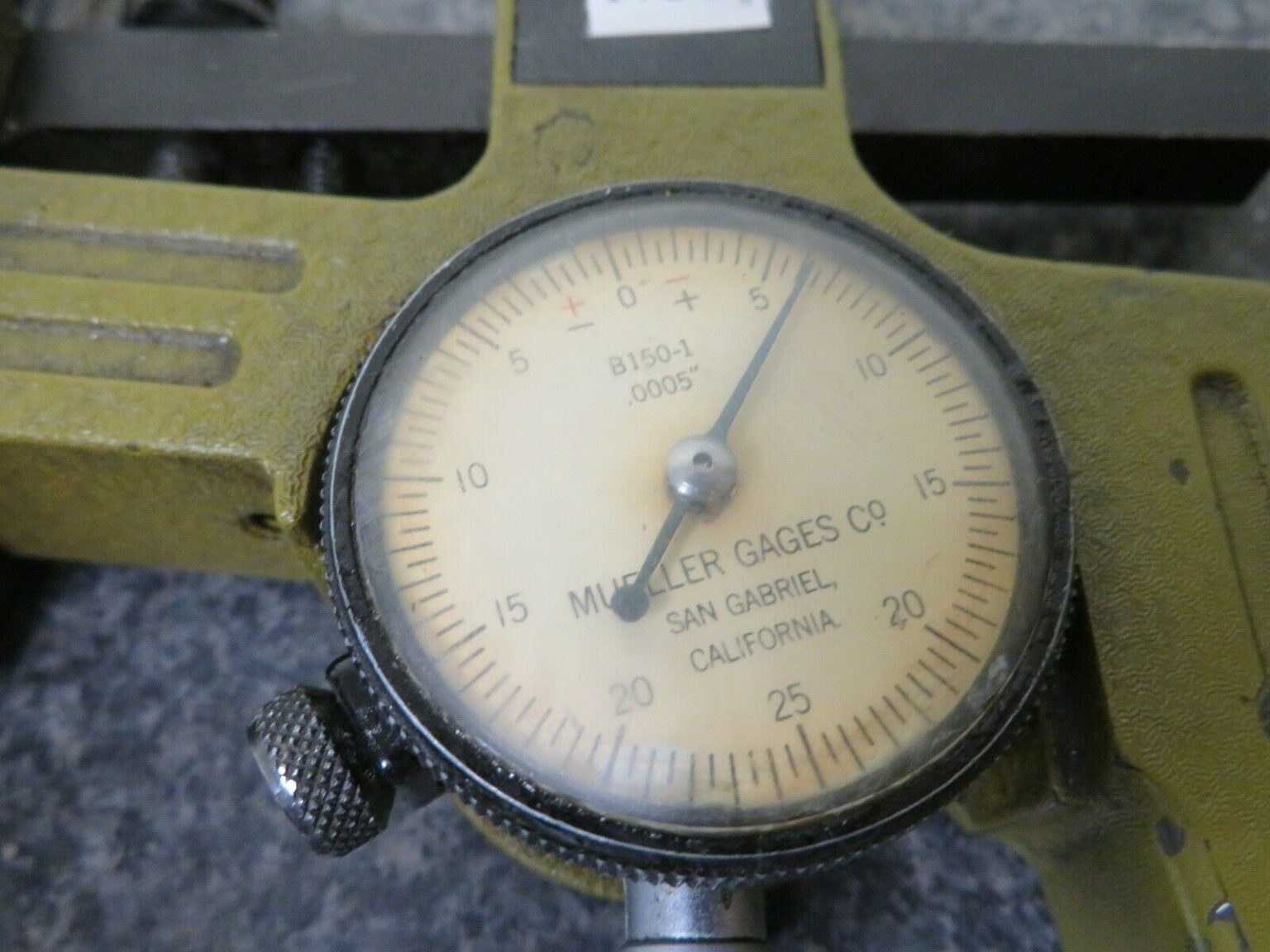 Mueller Gage 1915 1.030 7.125 .0005 Groove Diameter Gage NU12