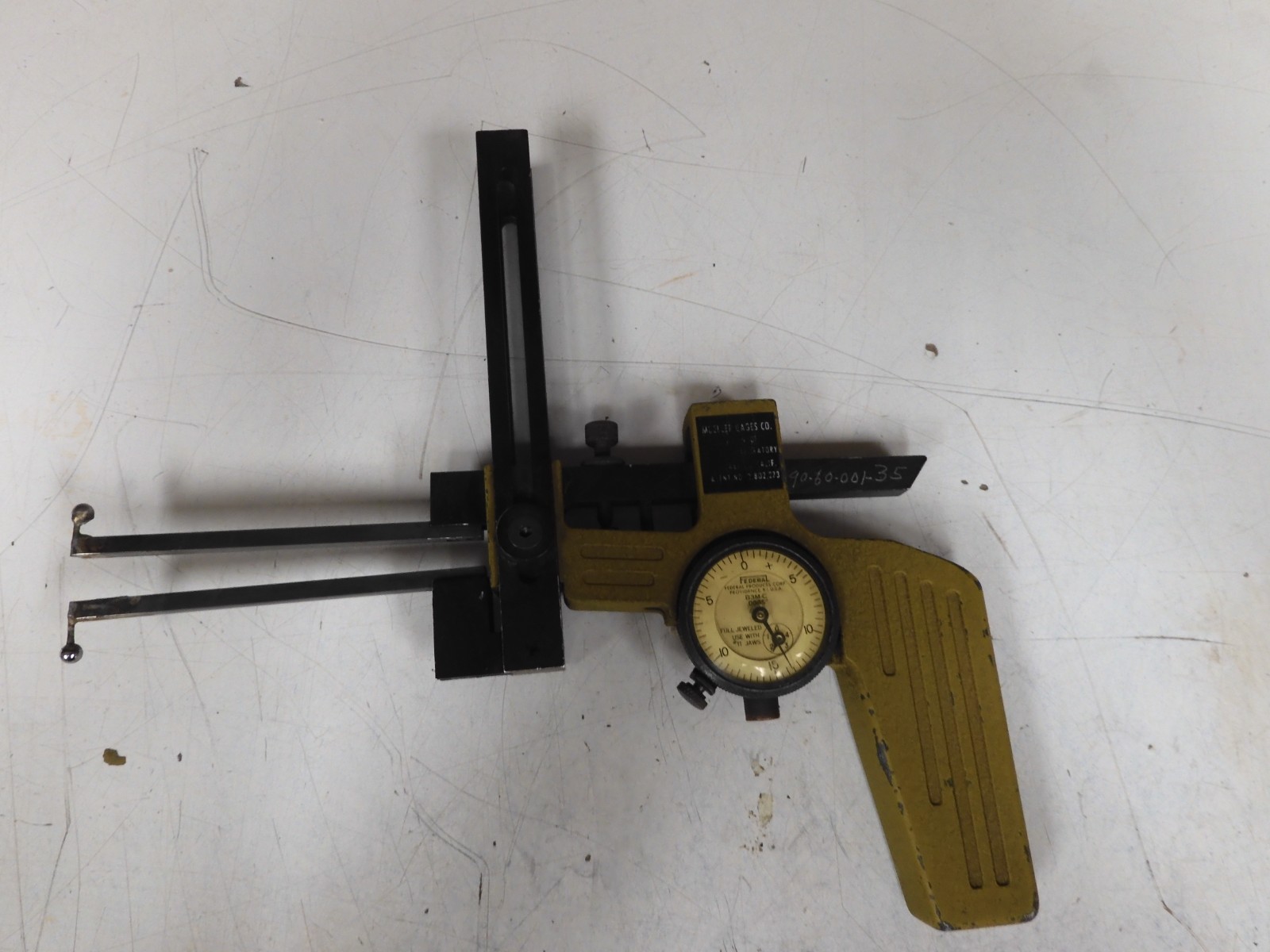 Mueller Gage - model 1400 - .0005" Pitch Diameter Gage (Custom Ball Tips) - QK26